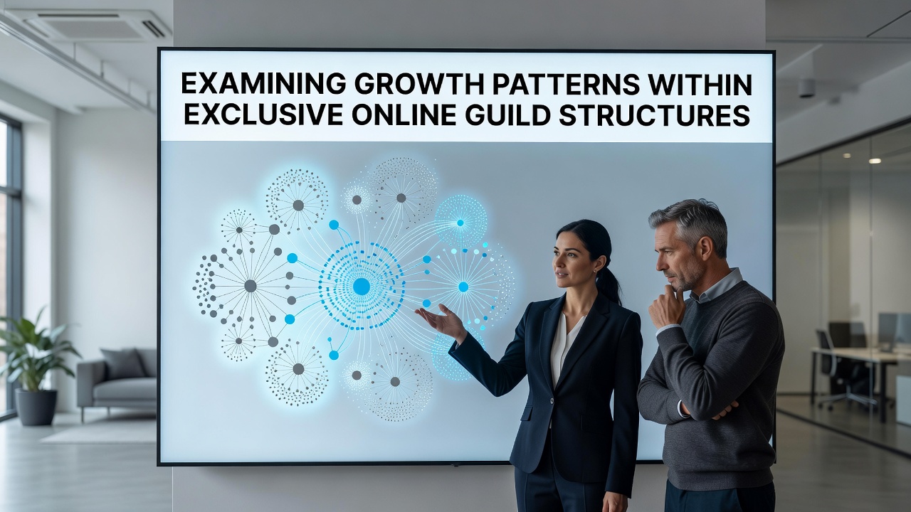 Examining Growth Patterns Within Exclusive Online Guild Structures