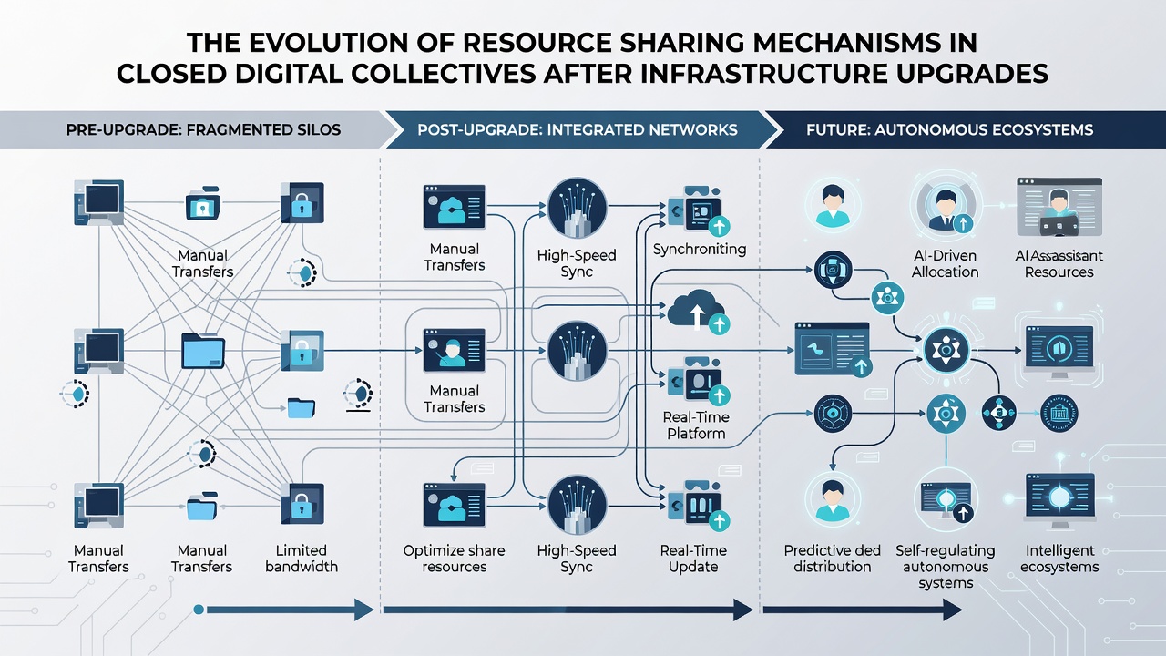 Infrastructure upgrades enabling new resource allocation patterns
